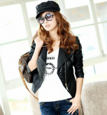 Jaqueta Leather PRETA
